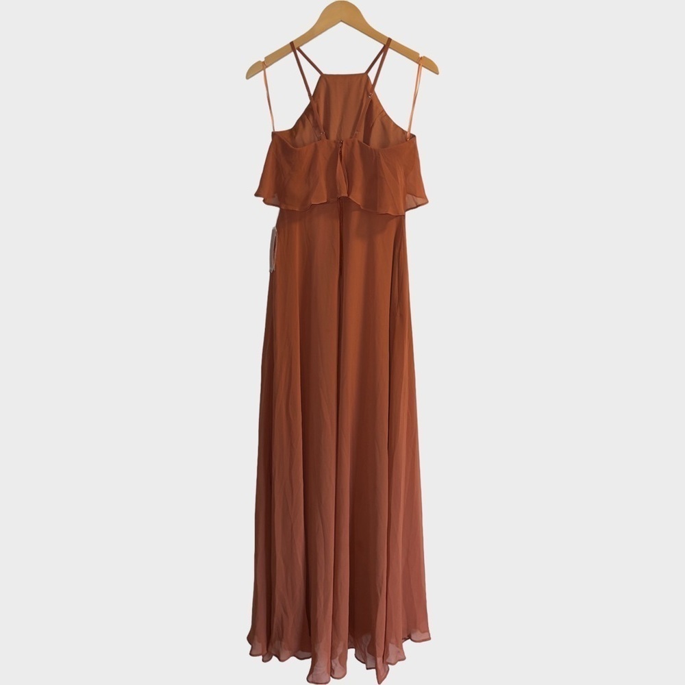 Birdy Grey JULES Dress - Chiffon Terracotta, Size XS NWT - Picture 2 of 7